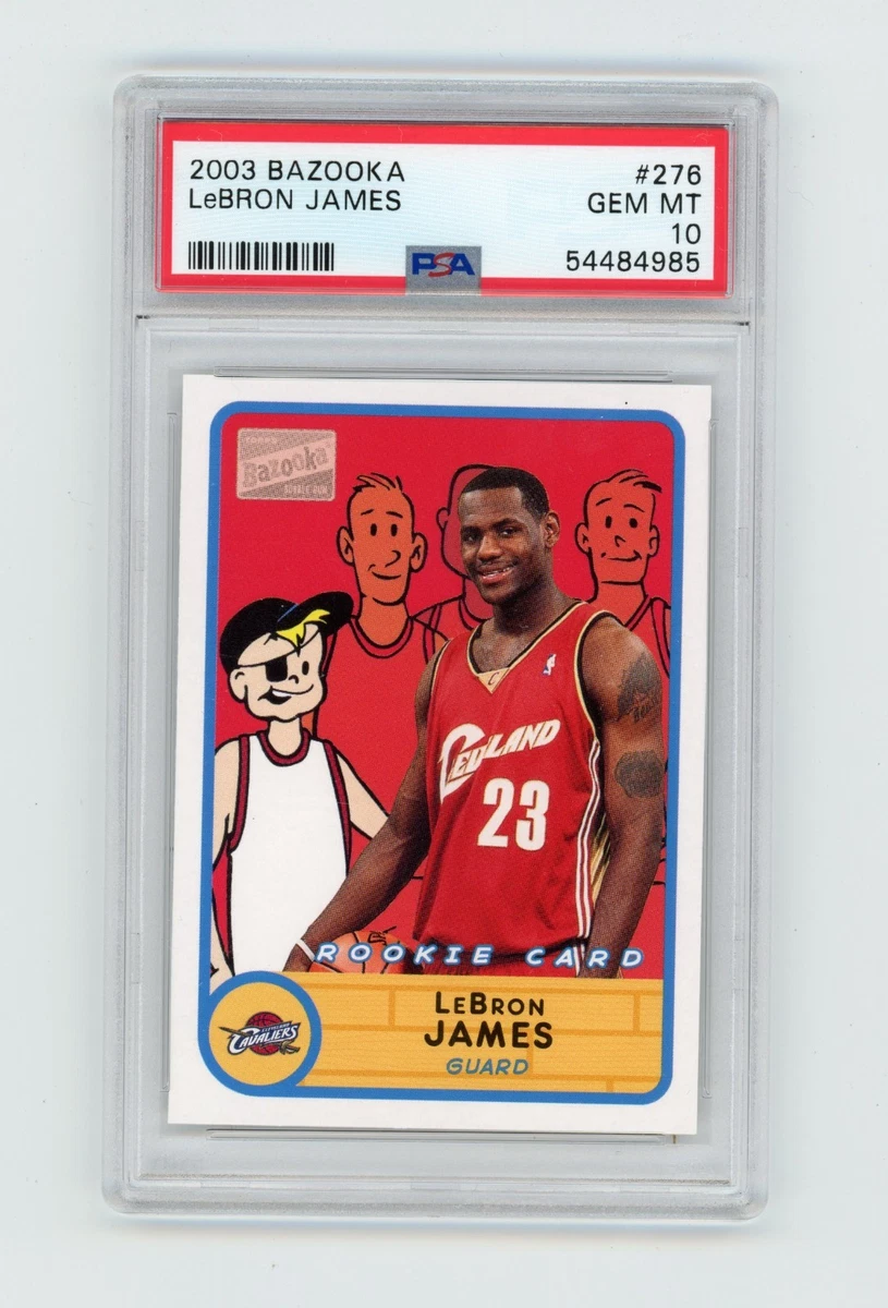 2003-04 Bazooka - LeBron James #276 for sale | eBay