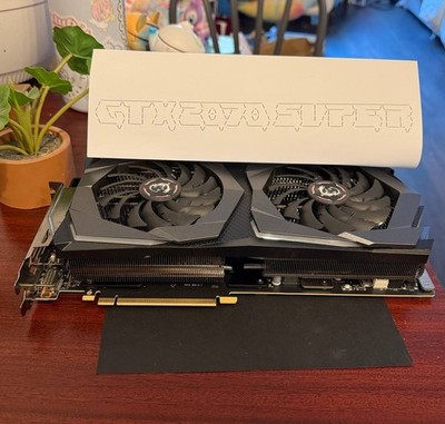 MSI GeForce RTX 2070 SUPER GAMING X |8GB Graphics Card GPU **WORKS**