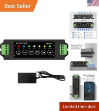 Versatile 4-Channel Bluetooth Amplifier 120W with AUX, MIC USB Connectivity