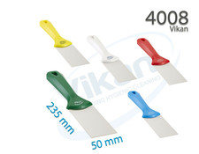 Vikan 4008n Stainless Steel Hand Scraper 50mm  5 Colours