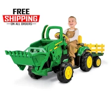 Peg Perego John Deere Ground Loader 12 Volt Ride-On