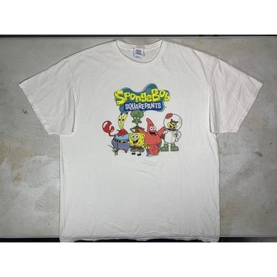 Vintage Spongebob Shirt Y2K Vtg Nickelodeon Nick TV Mens XL
