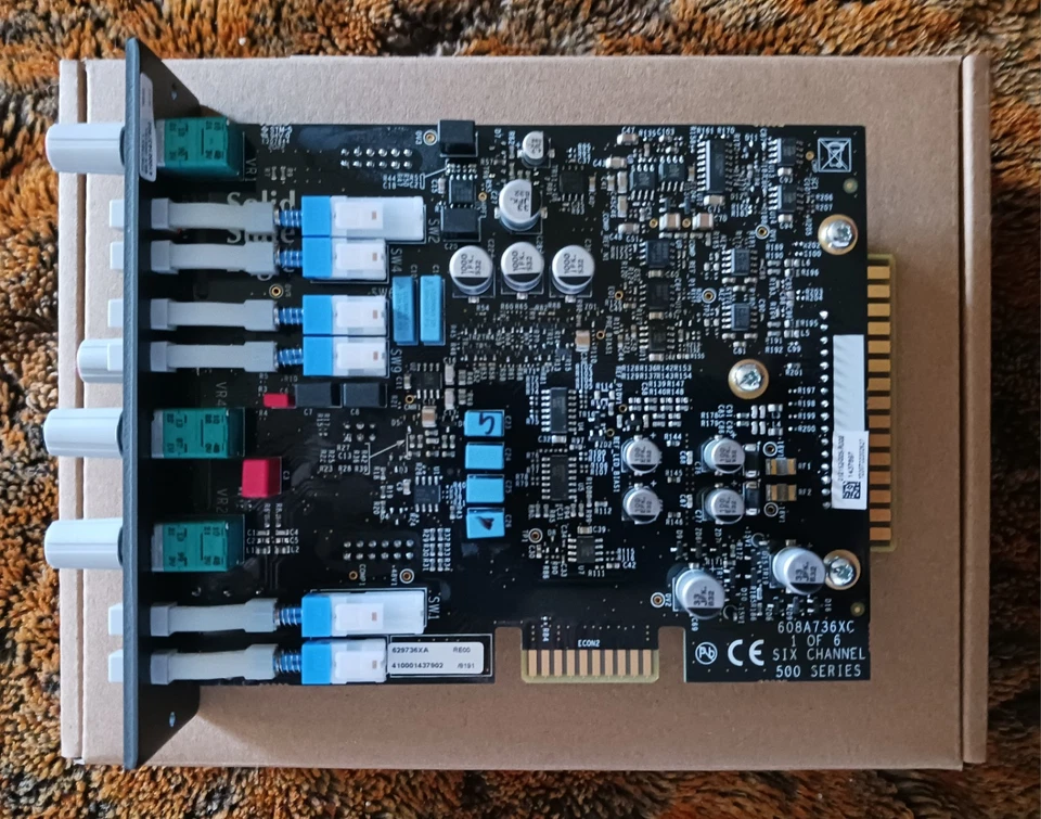 Solid State Logic SSL SiX Channel Mic 500 Series Channel Strip - Image 2 of 4