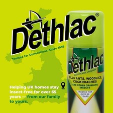 Dethlac Ant Killer Spray 250ml Insecticidal Lacquer Crawling Insect Killer