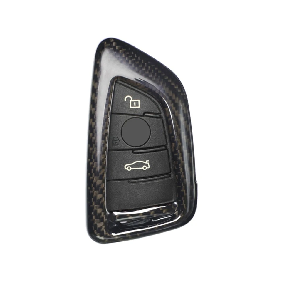 Fit BMW X1 X5 X6 F48 F15 F16 X-Series Carbon Fiber Remote Key Shell Cover - Image 4 of 4