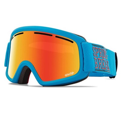 SKIBRILLE VONZIPPER CLEAVER SPRING BREAK WILDLIFE FIRE CHROME + YELLOW 