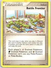 Battle Frontier 71/108 Uncommon Power Keepers Pokemon Mark on front top on eBay