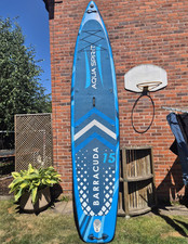 Aqua Spirit Barracuda 15 Inflatable Stand Up Paddle Board Blue