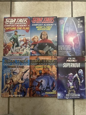 Lot Of 6 Star Trek Young Adult Novels Prodigy DS9 TNG Starfleet Academy