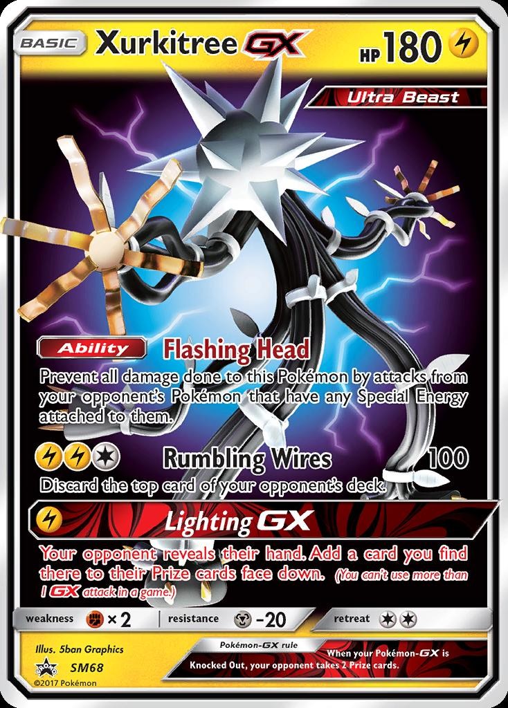Pokemon Xurkitree-GX (SM68/336) SM Black Star Promos MP HOLO