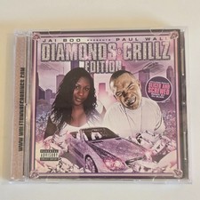 Jai Boo Paul Wall - Diamonds & Grillz Edition UK Houston Rap 2 CD Screwed Import