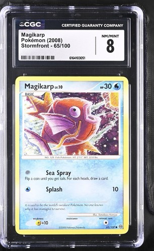 Magikarp graded CGC 8 for sale on eBay