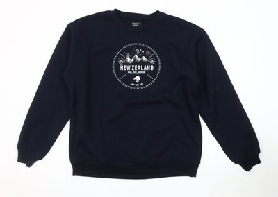 Design Apparel Herren Sweatshirt schwarz Grafik S
