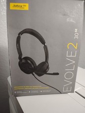 Jabra Evolve 2 30 SE HSC141 Black USB-A Noise Cancelling Stereo Headset