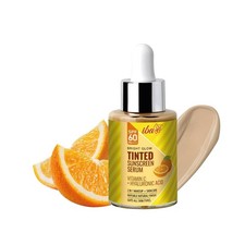 Iba Bright Glow Tinted Sunscreen Serum for All Skin Types SPF 60 PA   30 ml