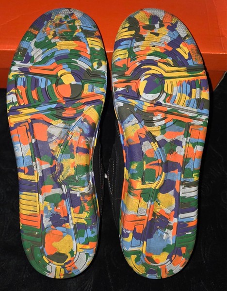 Nike Court Force Low Black Tart TALLA HOMBRE 12 RARO 2007 FECHA DE LANZAMIENTO 4