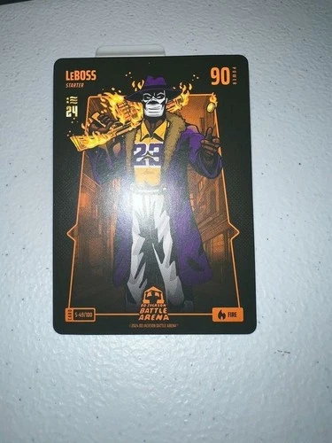 2024 Bo Jackson Battle Arena LeBoss Lebron James Fire #S-49/100 Starter