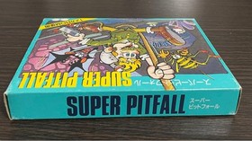 Famicom Cassette Super Pitfall with instructions