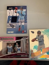 Cam Ward pack 2025 Rookie Force Absolute Football RC Card