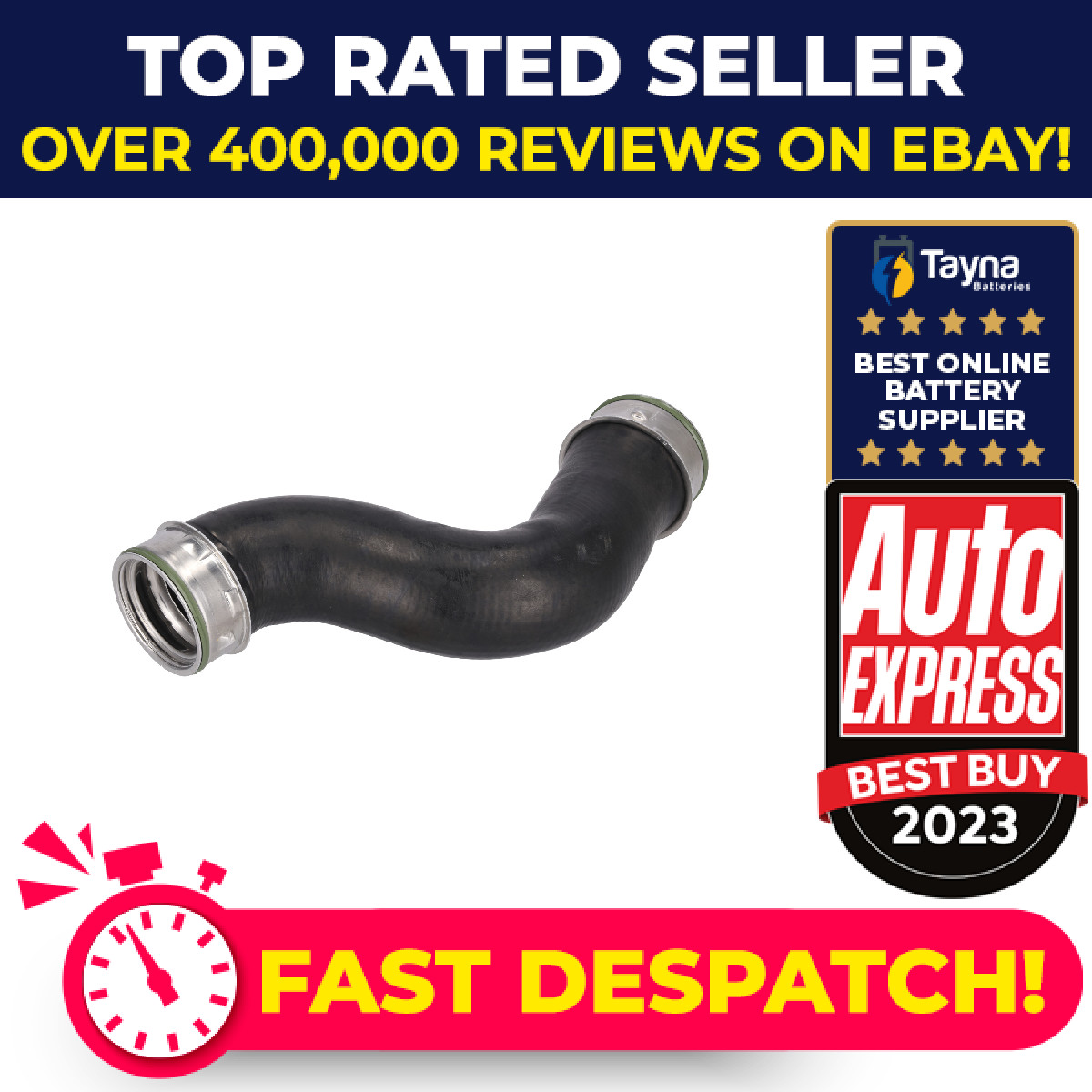 Turbo Hose fits SKODA SUPERB Mk2 1.9D 08 to 10 BXE Charger 1K0145832B Febi New