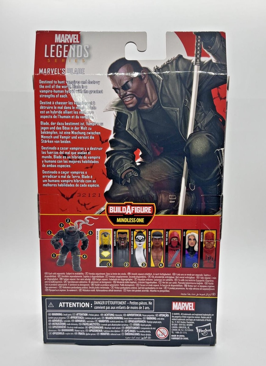Marvel Legends Knights Marvels Blade Mindless One BAF | eBay