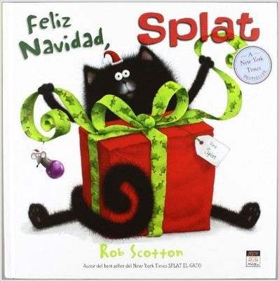 Merry Christmas, Splat with Read Along Cd