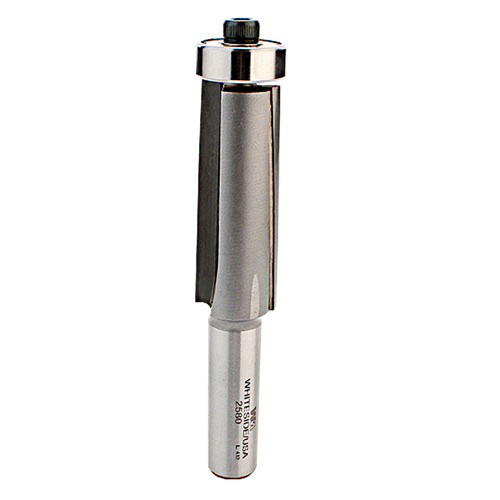 Whiteside Downshear Flush Trim Bit, 1/2 in. SH x 3/4 in. CD x 2 in. CL 2580