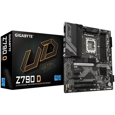 Gigabyte Z790 D Ultra Durable Intel 1700 Sockel Mainboard ATX 4x Ddr5 Slots 3X