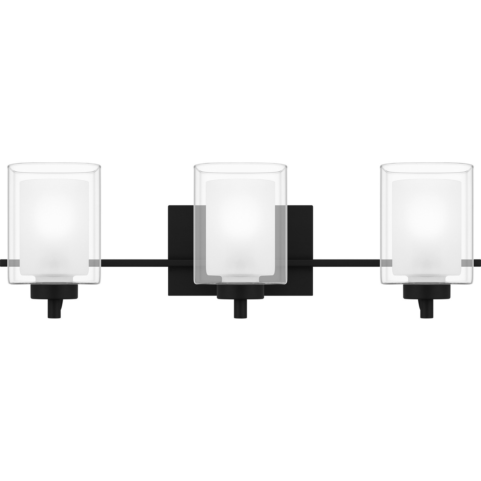 Quoizel KLT8903 Kolt 3 Light 26"W Vanity Light - Black