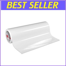 24-inch Waterproof White Gloss Vinyl Roll For Indoor Outdoor Art Projects