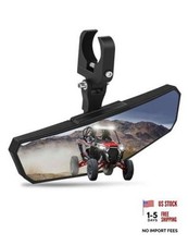 UTV Rear View Mirror, HD Clear View Convex UTV SXS Center Standard UTV mirror