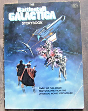 Vintage The Battlestar Galactica Storybook 1979 Scholastic Book 100 Pictures
