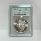 1880-s Morgan Silver Dollar PCGS MS63