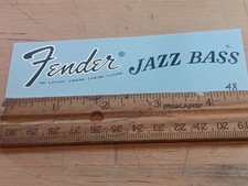 DISCOUNT 1/2 price CBS Fender Jazz Bass Waterslide Decal 2nd