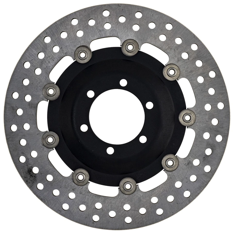 NICHE Front Rear Brake Rotor Set for Yamaha XS650S RD350 XS750 Motorcycle - Image 3 of 4