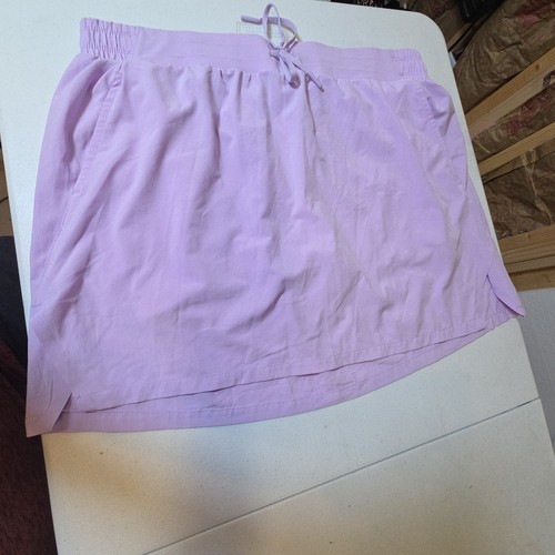 All In Motion Womens Skort Large Purple Athletic Skirt Built In Shorts Tennis Go - Picture 2 of 8