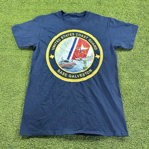 COAST GUARD STATION GALVESTON SHIRT Size S NWOT SOFFE - product listing photo