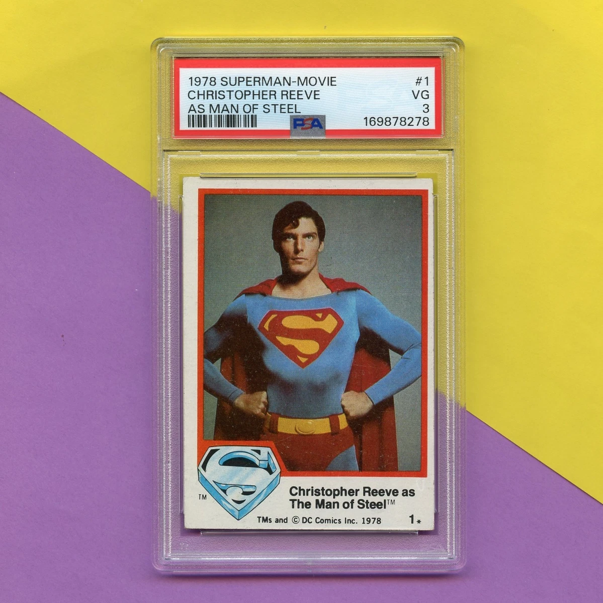 Superman Professional Sports Authenticator (PSA) Collectable