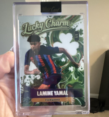 Wild Card 2026 Lucky Charm Lamine Yamal 1/1.   SLSCSRB1- LY 