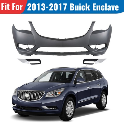 #ad #ad Front Upper Bumper Cover For 2013 2015 2016 2017 Buick Enclave W O Washer Holes $304.99