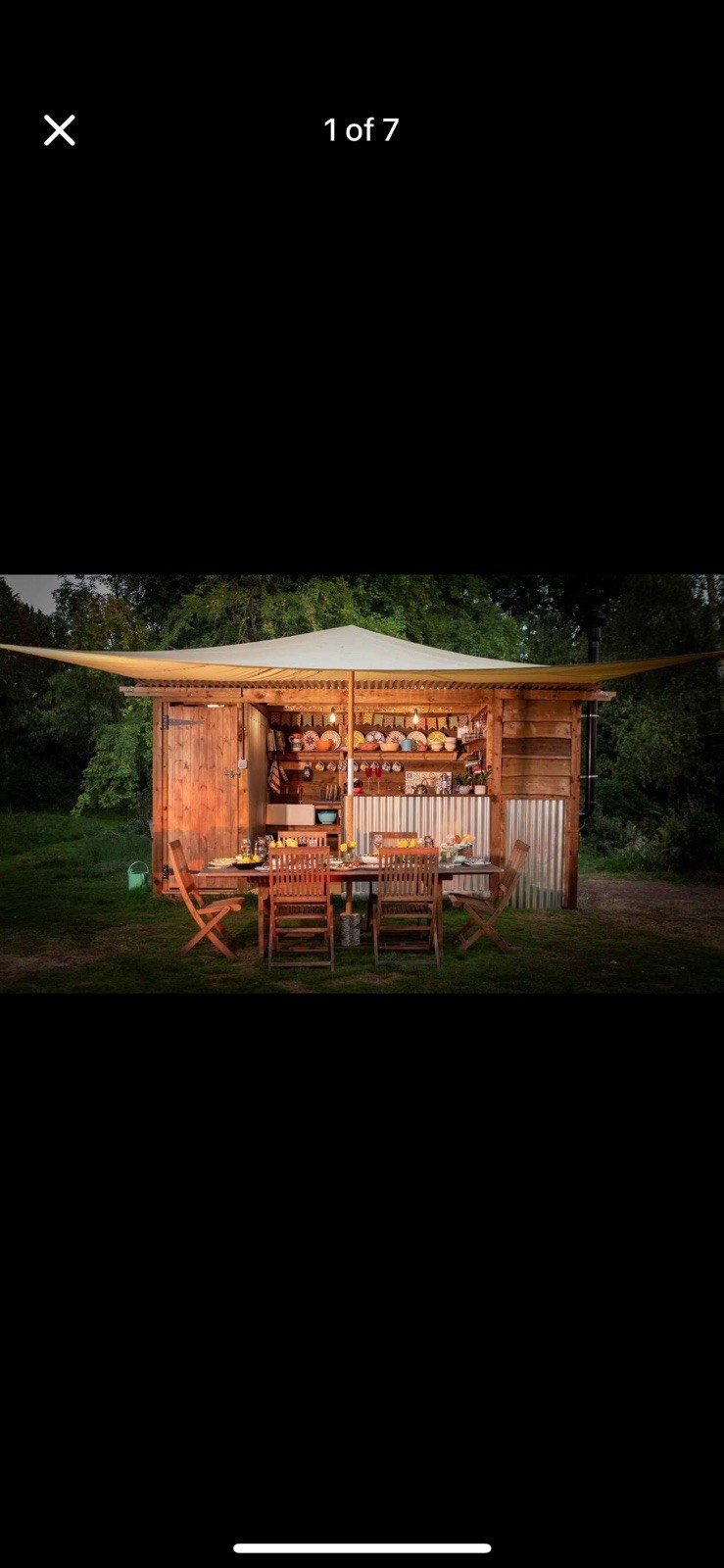 Glamping Kitchen/toilet/ Shower Block
