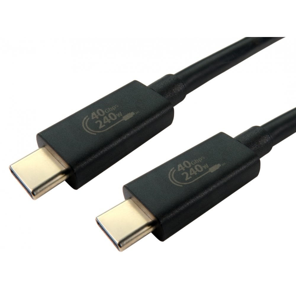 Cables Direct 70cm Certified USB 40Gbps Cable with EPR