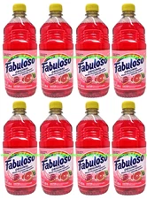 (LOT 8 Bottles) Fabuloso Citrus & Fruits All Purpose Cleaner 16.9ozEa Bottle NEW
