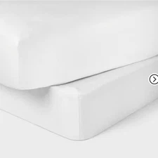 Box Spring Cover White - Threshold