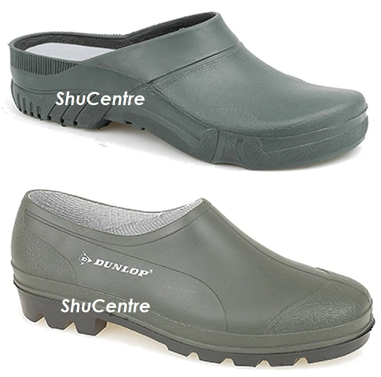 Waterproof Rain Gardening Shoes Clogs Garden Dunlop Green Rubber Summer Wellies
Opens in a new windo