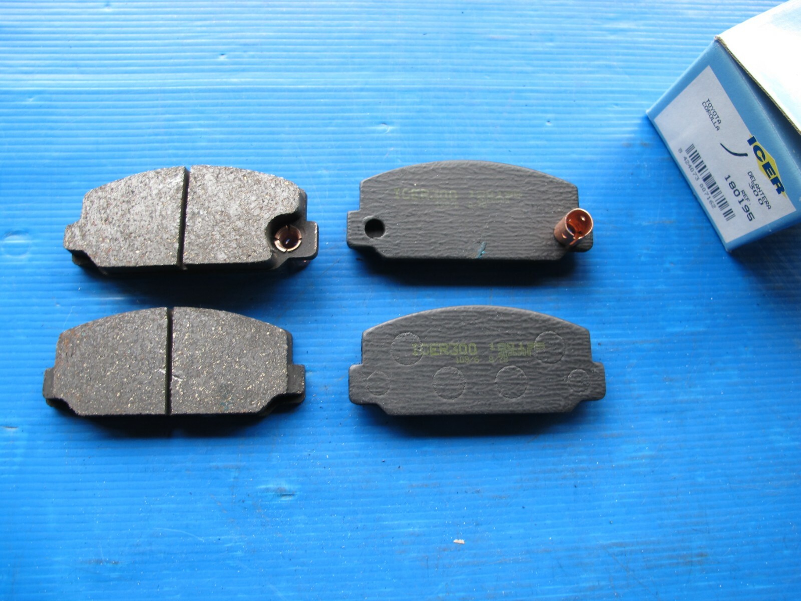 Plaquettes de freins avant Icer haute endurance pour Toyota Corolla