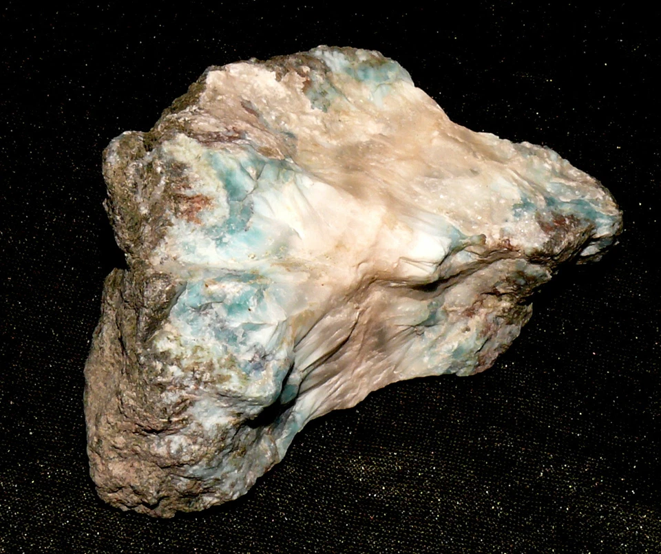 Larimar, Rohstein, Heilstein, 408,8g, 48x63x54mm - Bild 2 von 4