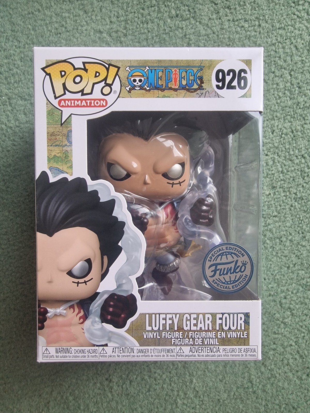 Funko Luffy Gear Four (4 / Fourth) 926 One Piece Animation Manga Anime Pop