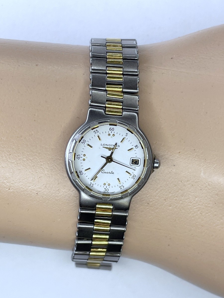 LONGINES CONQUEST Ladies Quartz Watch VINTAGE '80 SWISS