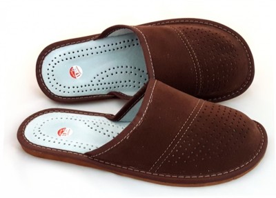 100% Natural Leather 7,8,9,10 Men's Real Leather Slippers Size UK 100% Natural Leather 7,8,9,10 Men's Real Leather Slippers Size UK